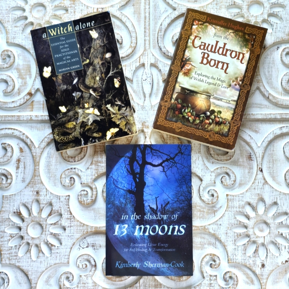 Healing/ Magic Books by Kimberly Sherman-Cook/ Kristoffer Hughes/ Marian Green